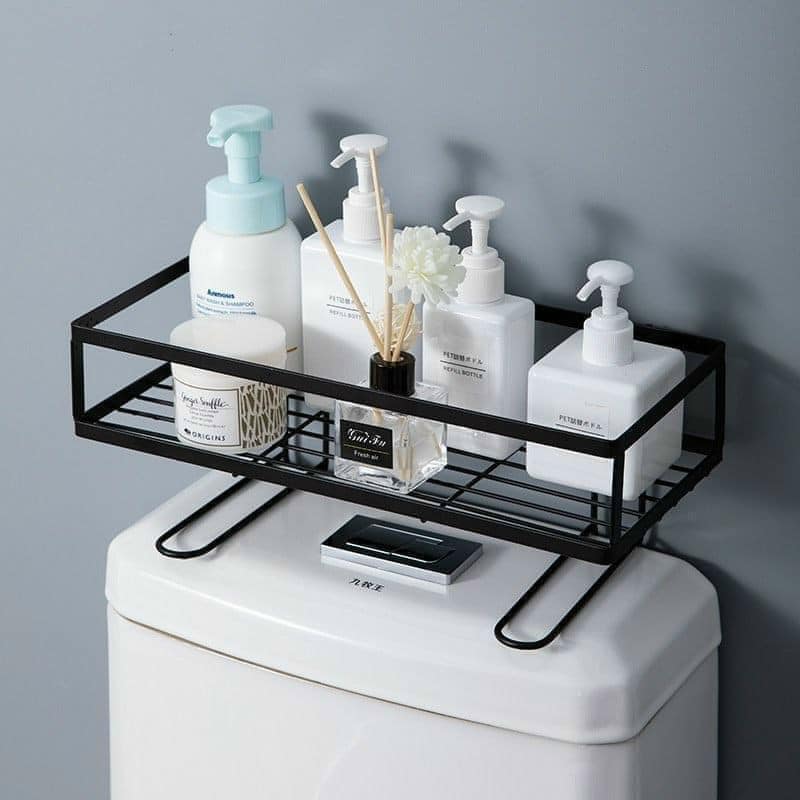 KỆ SAU TOILET 1 TẦNG SẮT TIỆN ÍCH