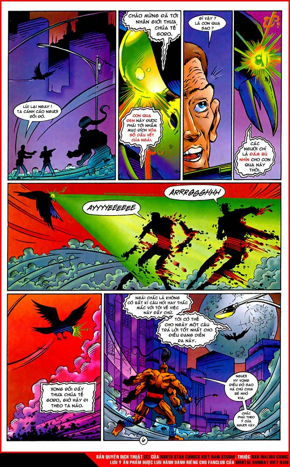 mortal kombat malibu comic chapter 1 6