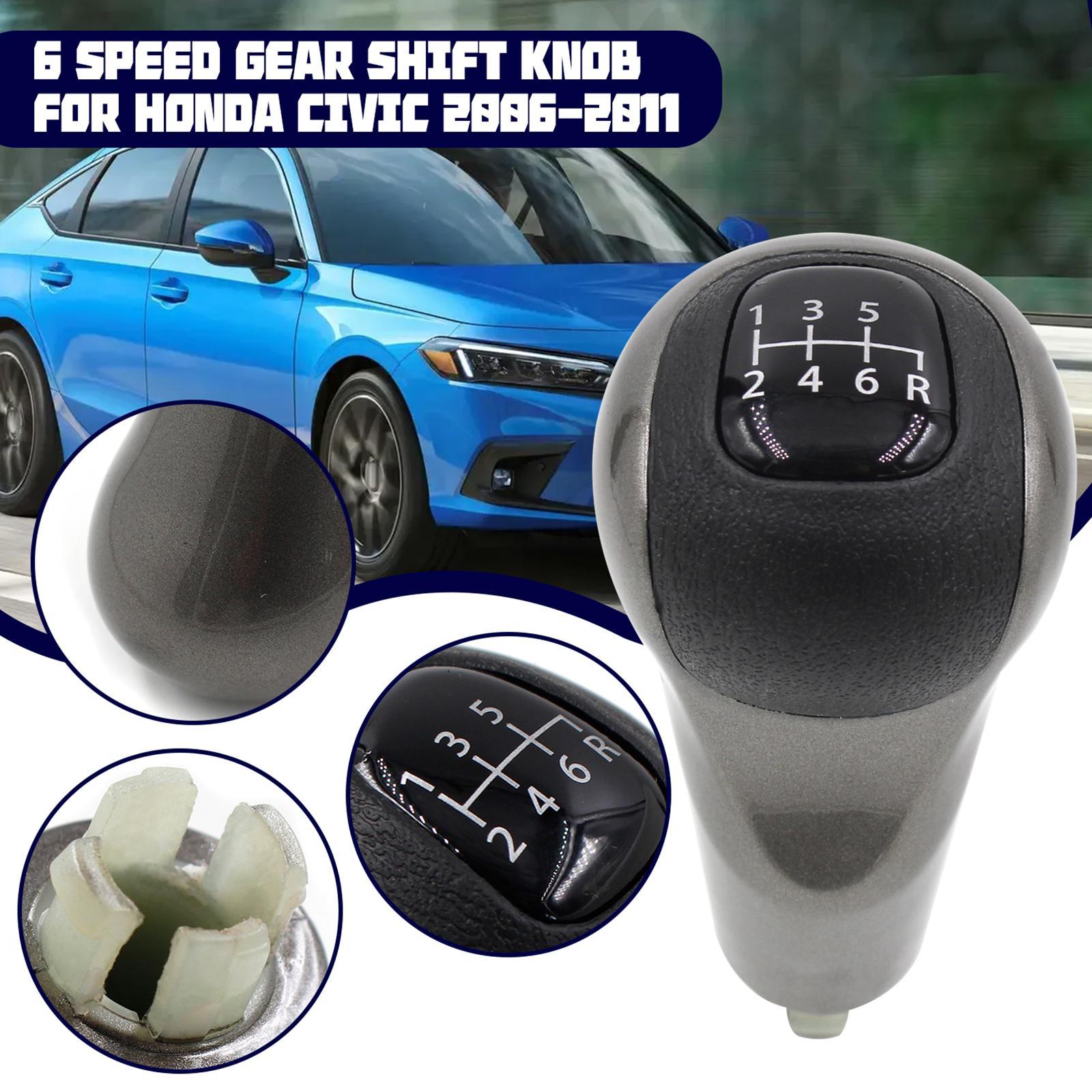 Gear Knob 5/6 Speed Accessories Vehicle Accessories PU Leather Knob Fits for Toyota
