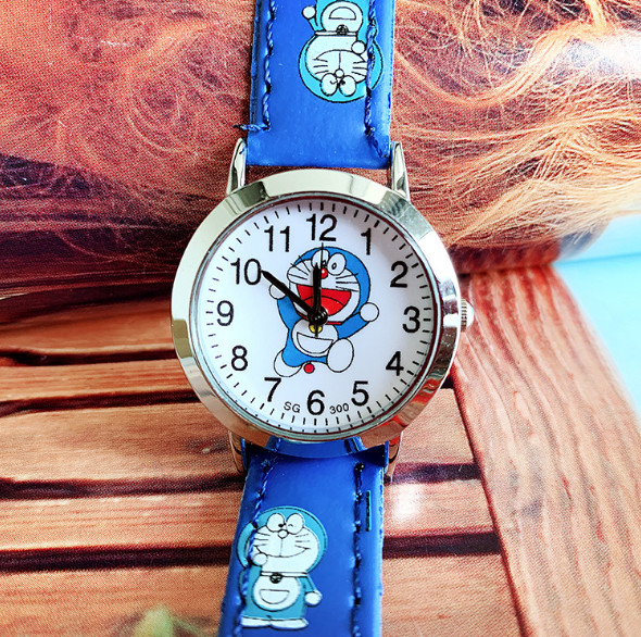 Đồng hồ trẻ em hình doremon (kèm ảnh thật) dành cho bé trai bé gái