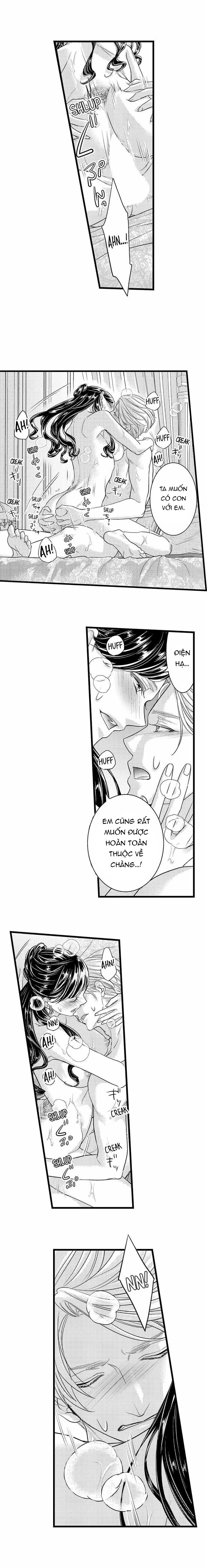 chuyển sinh vào thế giới khác ~ nếu muốn trở thành nữ hoàng hãy tìm cách để được hoàng đế sủng ái vào ban đêm chapter 51.2 3