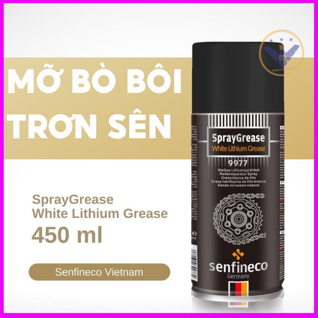 Chai Dưỡng sên SENFINECO 9977 450ml Chống Văng - Made in Germany - Cao Cấp