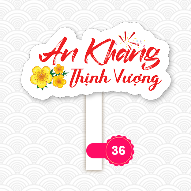 Bảng hashtag Tết - Tất niên MS 36