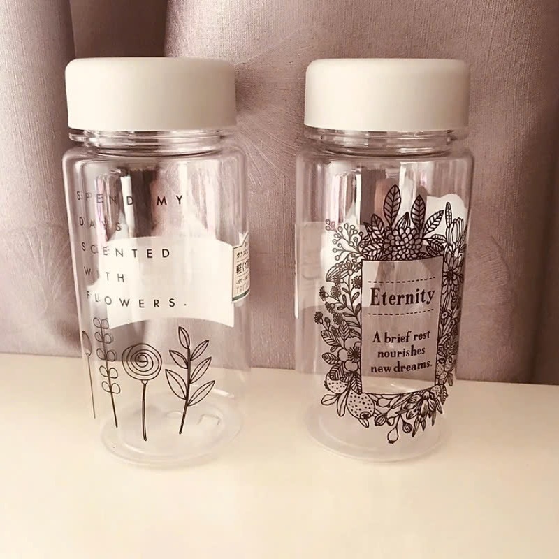 Bình nước Tritan Yamada Flower 350ml - Hàng nhập khẩu nội địa Nhật Bản