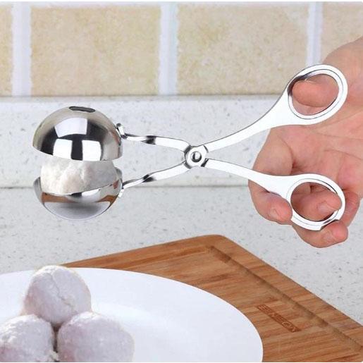 Dụng Cụ Kẹp Thịt Viên, Chả Viên Inox - Free Ship Toàn Quốc