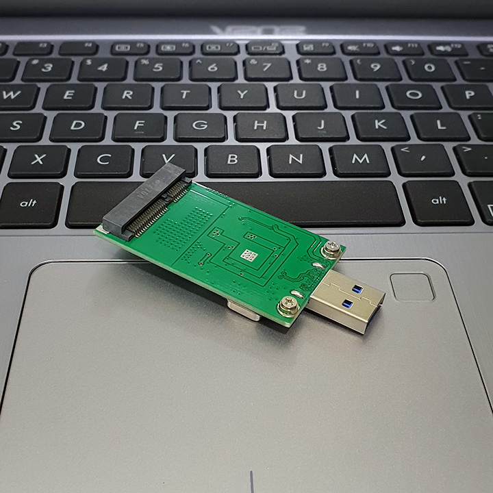 Mạch box mSATA USB3.0