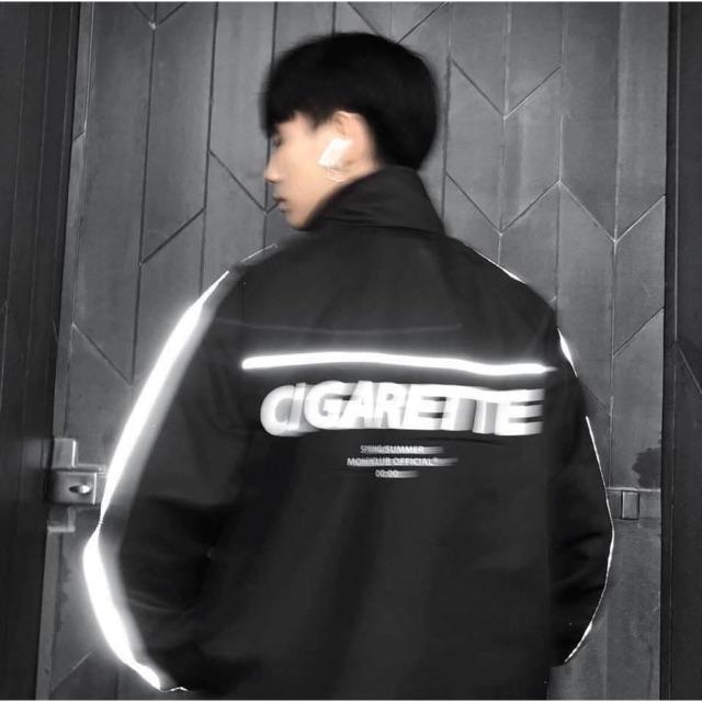 Áo khoác dù phản quang CIGARETTE Nam nữ unisex ️ Áo khoác gió Jaystoree