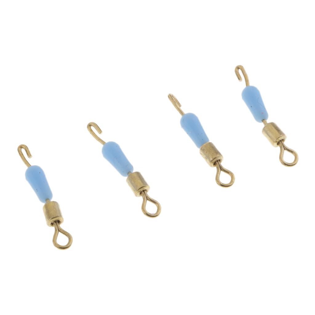 30pcs Quick Change Fishing Swivels Clips Pins Fast Link Line Connector 16mm