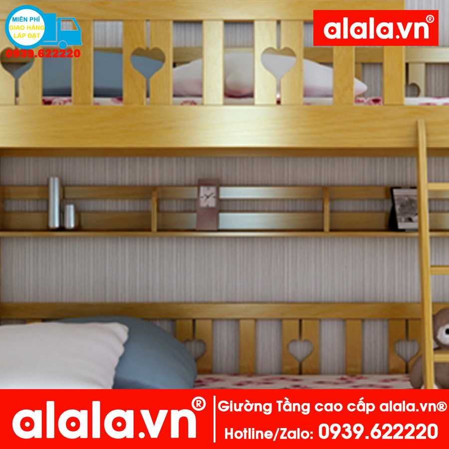 Giường tầng ALALA109 (1m, 1m2) cao cấp - Thương hiệu ALALA