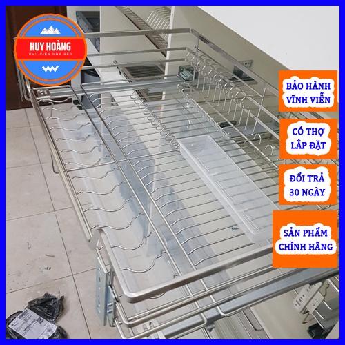 Giá để xoong nồi NAN DẸT tủ bếp cao cấp inox 304 chính hãng - BẢO HÀNH 10 Năm