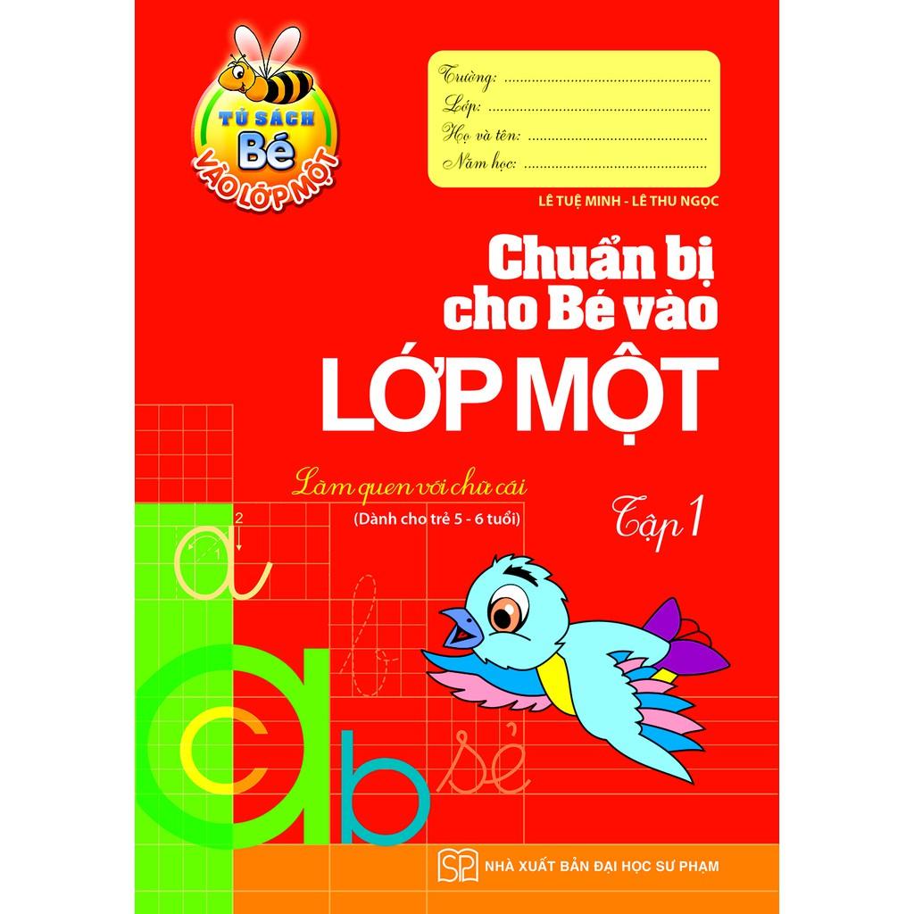 Túi - Chuẩn Bị Cho Bé Vào Lớp Một (Túi 10 Cuốn) - Bản Quyền