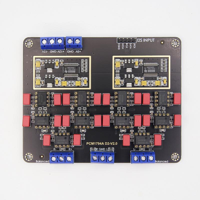 NVArcher HIFI song song PCM1794A Bộ giải mã âm thanh DAC NE5532 OP amp Hội đồng lắp ráp 24bit 192kHz