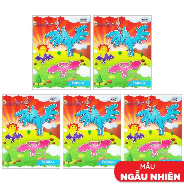 Combo 5 Vở Học Sinh 5 Ô Ly 100 Trang Đl 100Gm2 - Elephant Fi614539 Mẫu Màu Giao Ngẫu Nhiên
