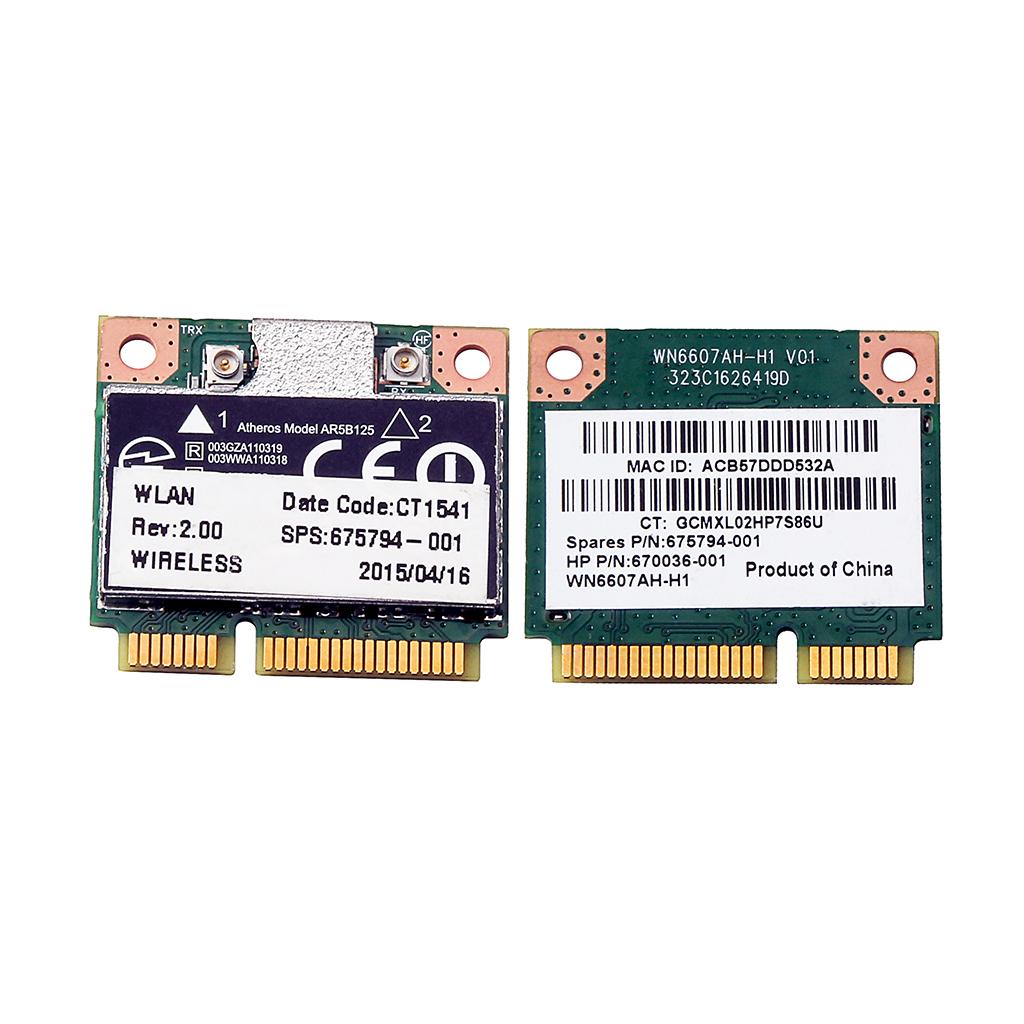 AR9435 / AR5B125 WLAN WLAN Card 675794 001 670036 001 for Dell