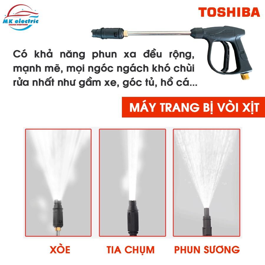 Máy rửa xe mini I Máy rửa xe cao áp TOSHIBA 2200W SA 889 - Có áp chống giật + Chống cháy