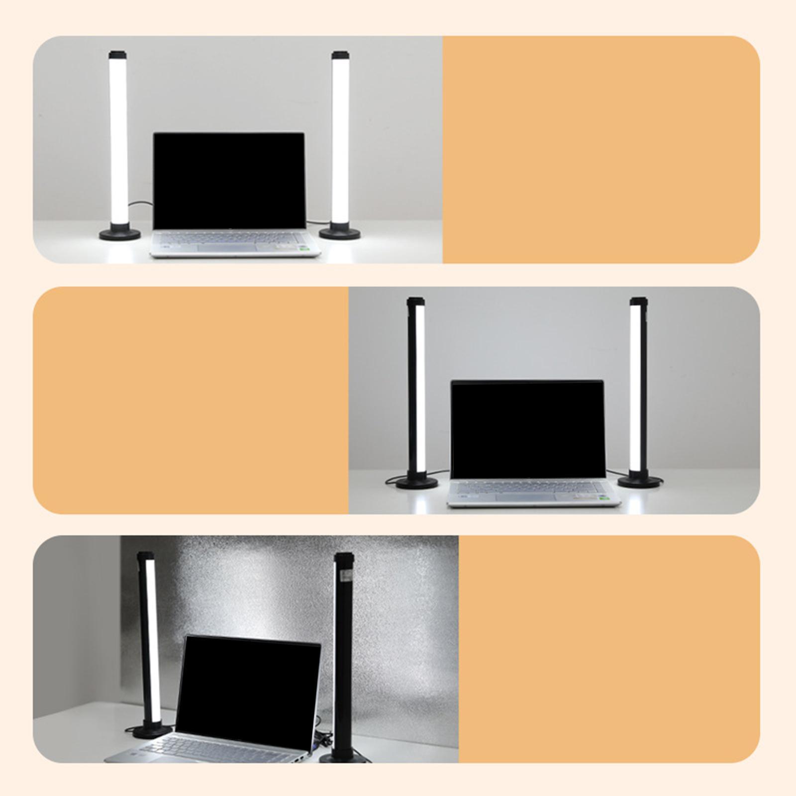 RGB LED Video Light Portable Rechargeable Video Light for Live Stream Photo Studio Tabletop