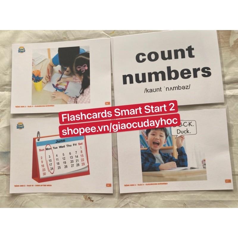 Combo Flashcards và Mindmap Smart Start Lớp 2- Ép plastics bền đẹp