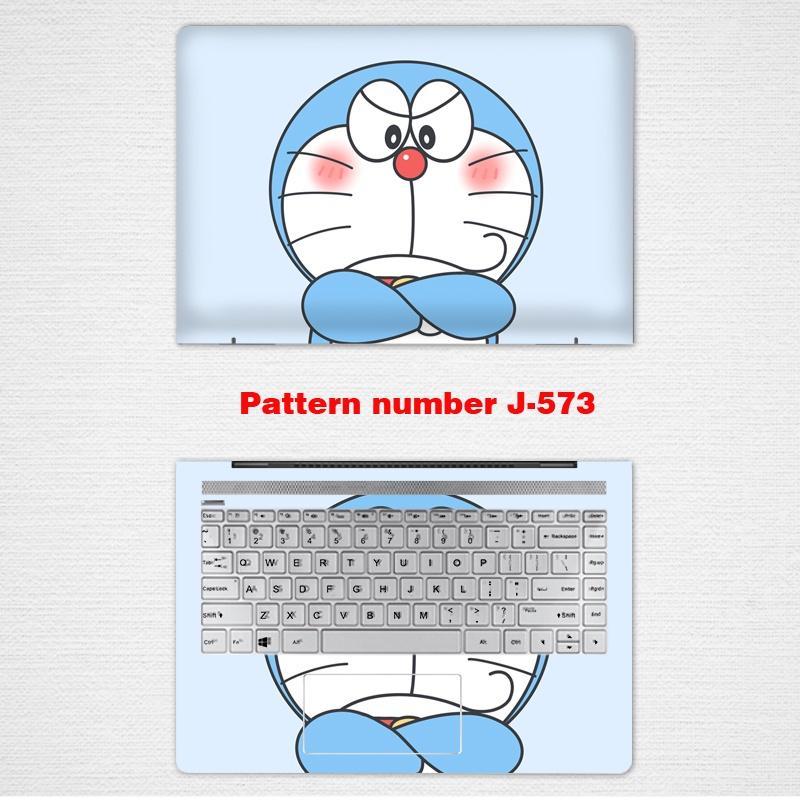 Bộ 2 Miếng Dán Hình Doraemon Cho Laptop 12 13 14 15.6 Inches Notebook ACER Swift Nitro 5 aspire AN515-52 AN515-55