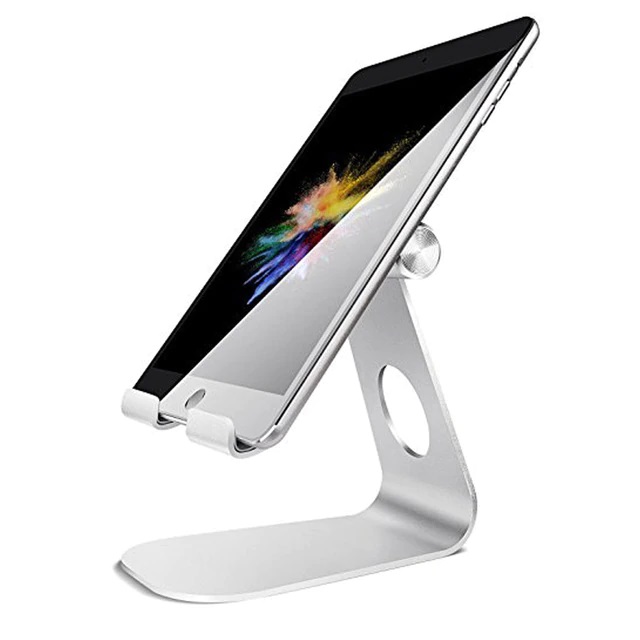 Giá đỡ máy tính bảng hợp kim nhôm nguyên khối Table Flexible cho iPad, Samsung (Màu ngẫu nhiên) - Hàng nhập khẩu