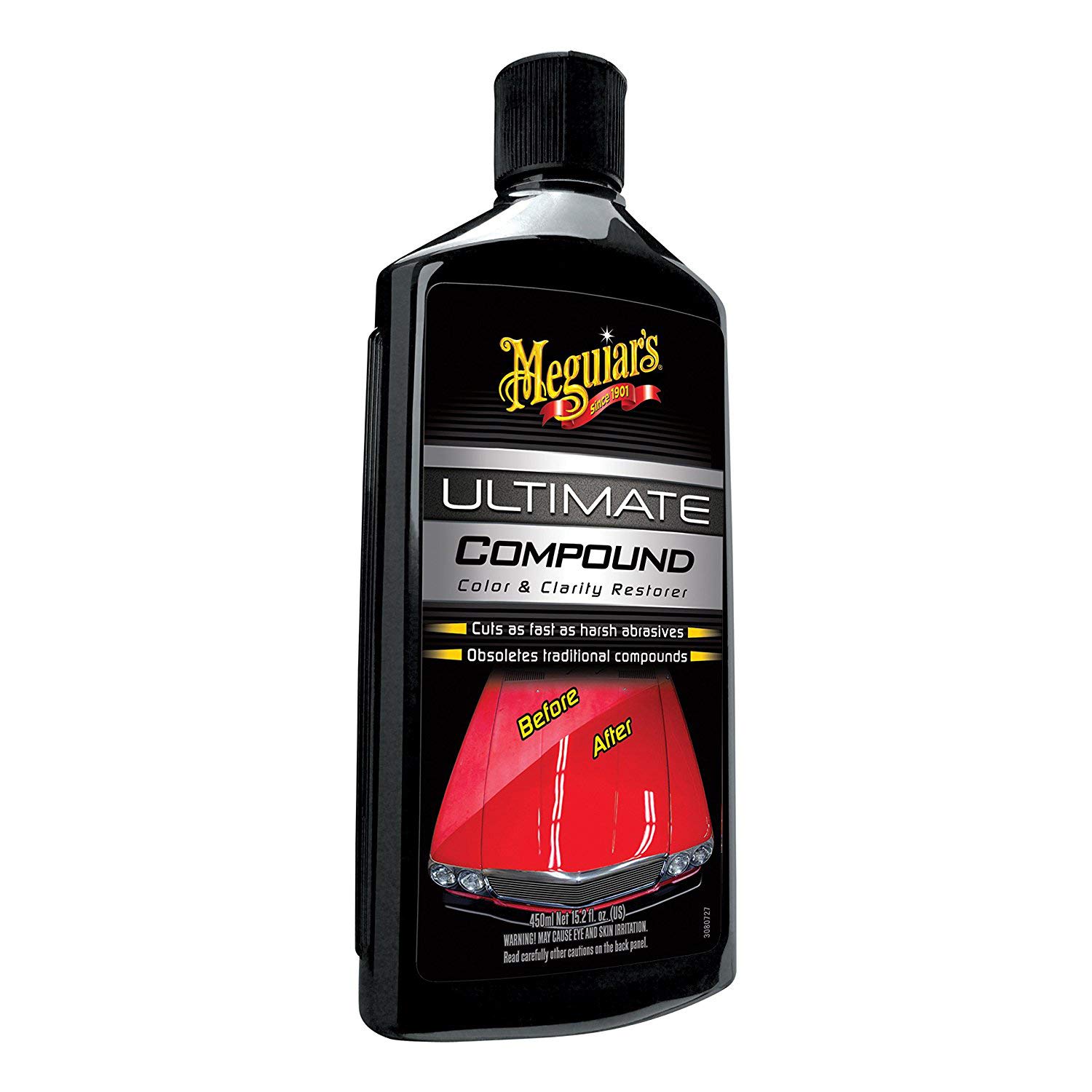 Meguiar's Xi đánh bóng bề mặt sơn xe ô tô (Xi bước 1) - Ultimate Compound - G17216, 450 ml