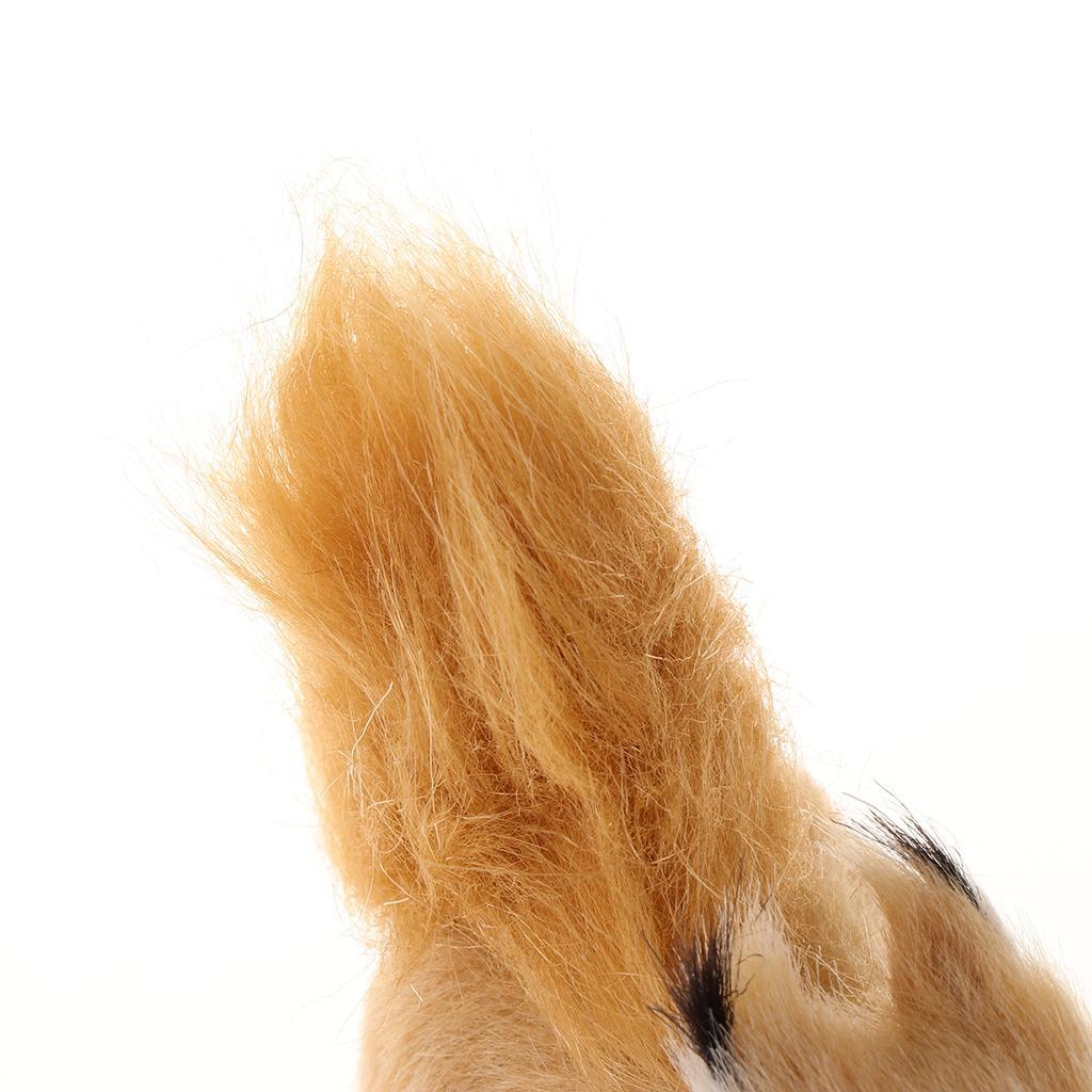 2X Simulation Animal Squirrel Figure Soft Plush Toy for Home Decoration