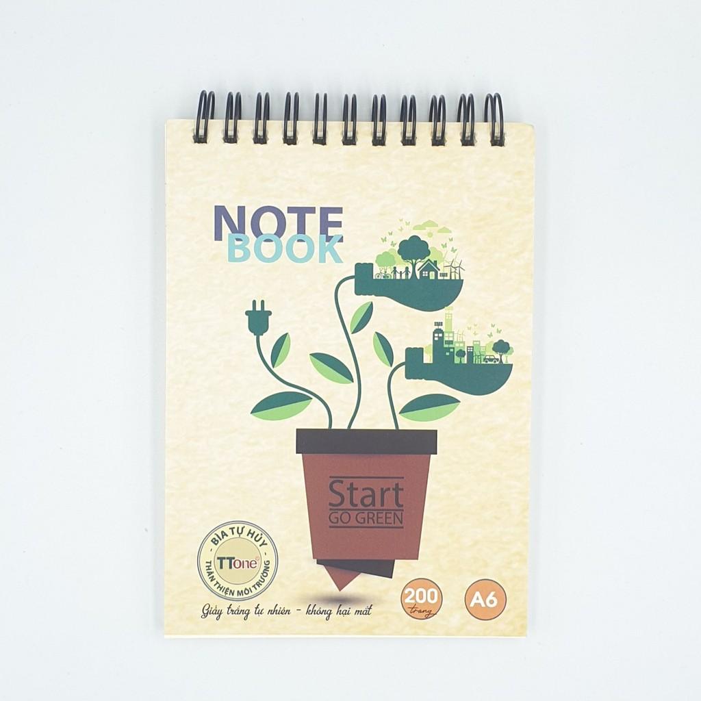 Notebook A6 - Sổ lò xo bìa tự hủy TTone Thuân Tiến, sản phẩm chất lượng cao và được kiểm tra kỹ trước khi giao hàng