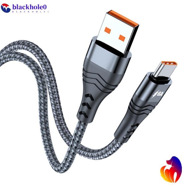 Dây cáp sạc nhanh USB Type C 6a 66w cho Xiaomi Huawei Samsung
