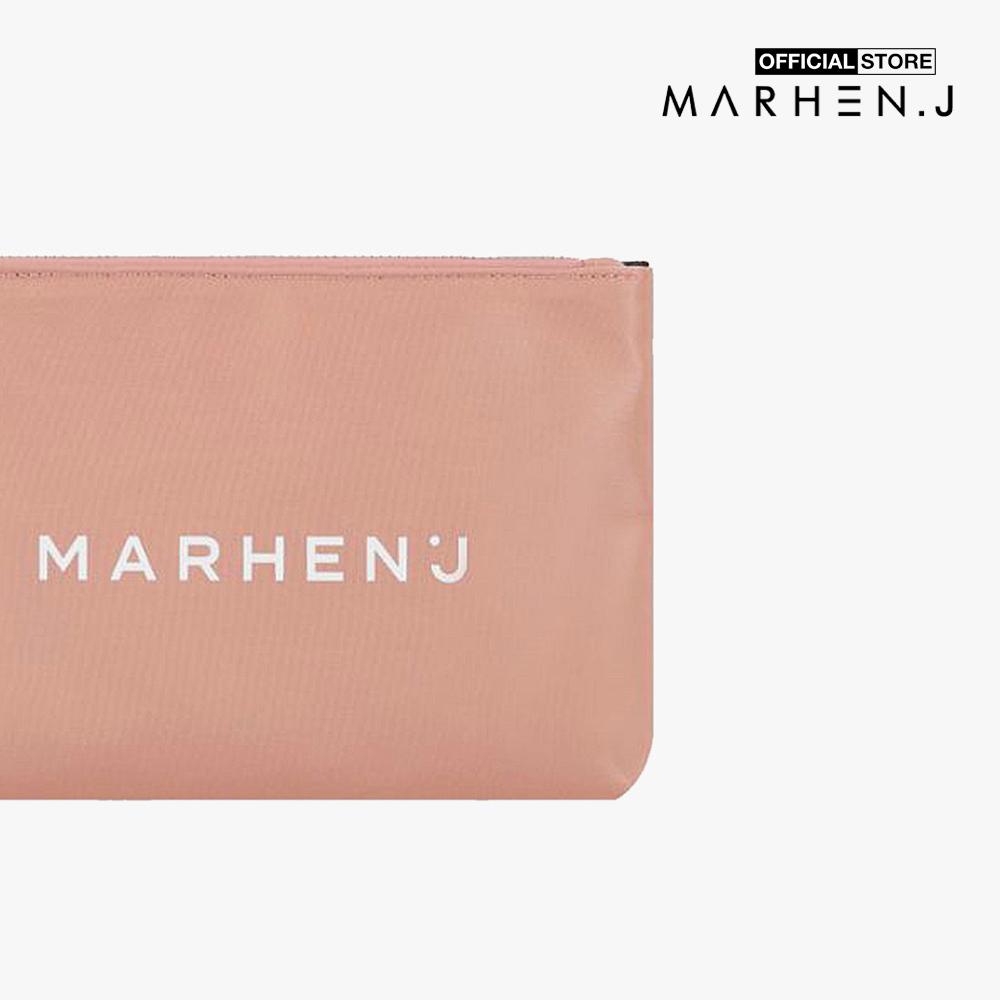 Marhen.J - Túi đựng phụ kiện nữ chữ nhật phối zip Lina MJ22BLINAP-IP