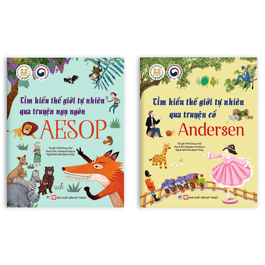 Combo Bộ 2 Cuốn: Tìm Hiểu Về Thế Giới Tự Nhiên Qua Truyện Cổ Andersen Và Aesop - Dành Cho Trẻ 6 Tuổi