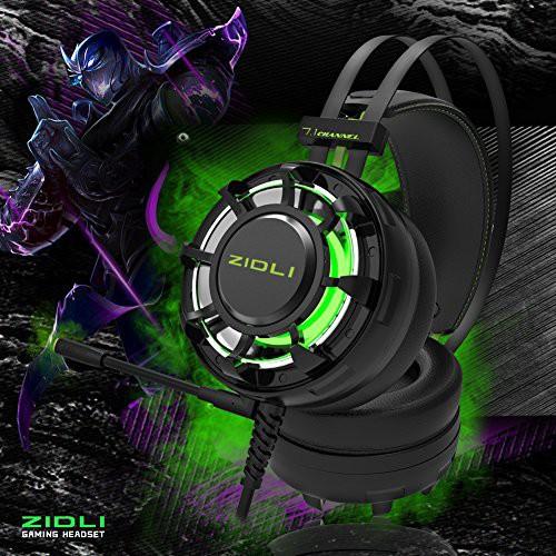 Tai nghe Gaming ZIDLI ZH7 (Sound 7.1, Rung, Rainbow Led) - tai nghe gaming cao cấp - Hàng Chính Hãng