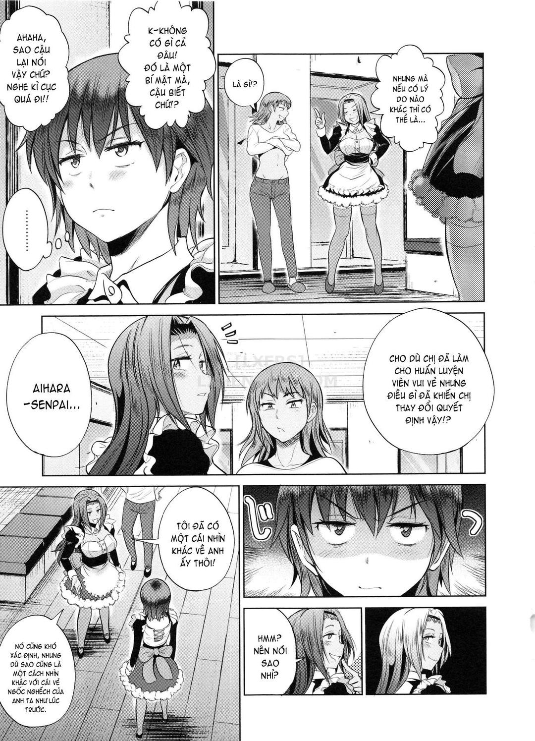 những cô nàng ở clb bóng vợt + sau 2 năm chapter 13 14