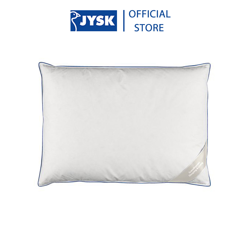 Ruột gối lông vũ | JYSK Galdeberget | trắng | 50x70/75cm | 750gr