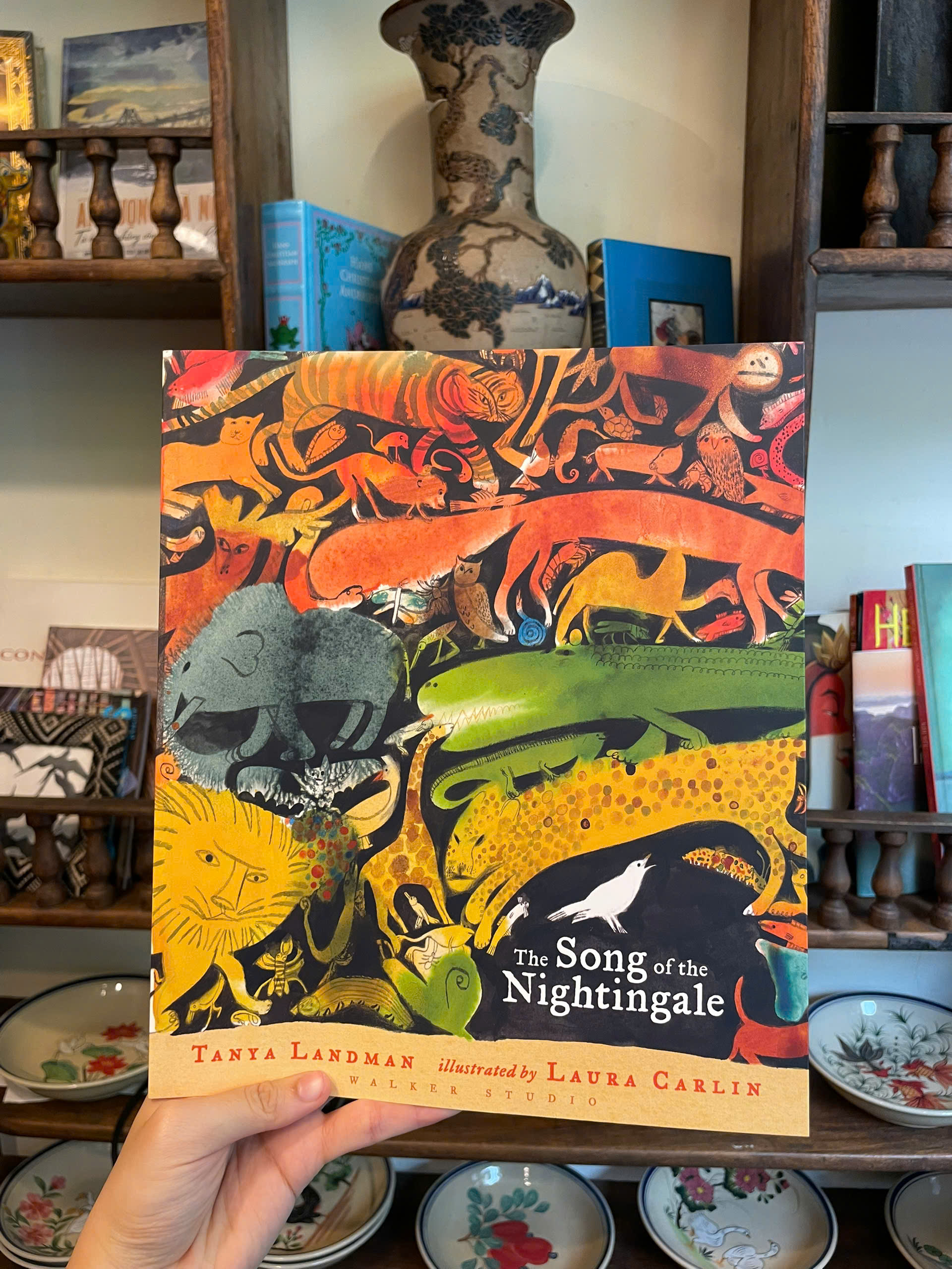 Sách - The Song of the Nightingale by Tanya Landman - Children Picture book in English - Ngoại Văn