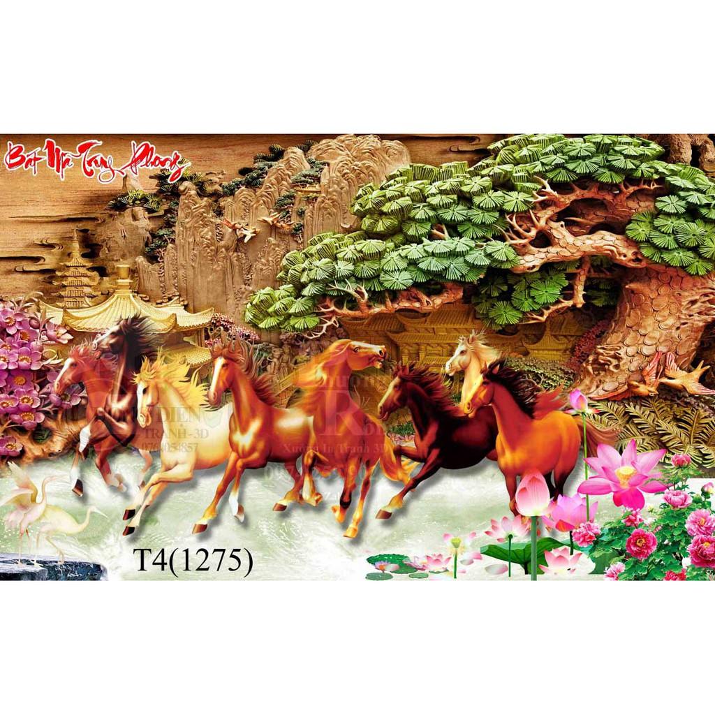 Tranh dán hồ cá 3d , hồ cá rồng , la hán , cá dĩa …