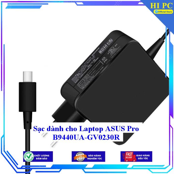 Sạc dành cho Laptop ASUS Pro B9440UA-GV0230R - Kèm Dây nguồn - Hàng Nhập Khẩu