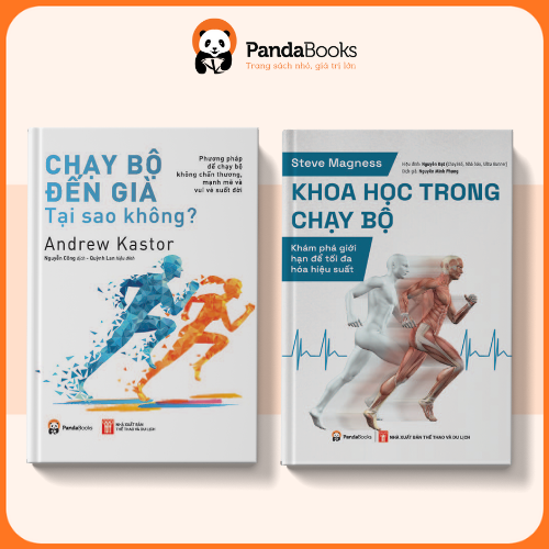 Sách - Combo 2 cuốn Chạy bộ đến già + Khoa học trong chạy bộ