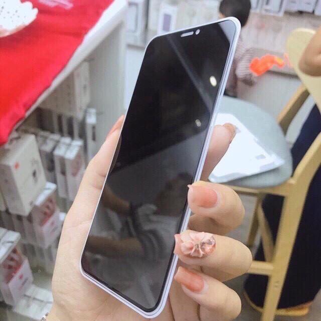 Kính Cường Lực Chống Nhìn Trộm dành Cho tất cả dòng iphone từ 6plus đến 12promax.