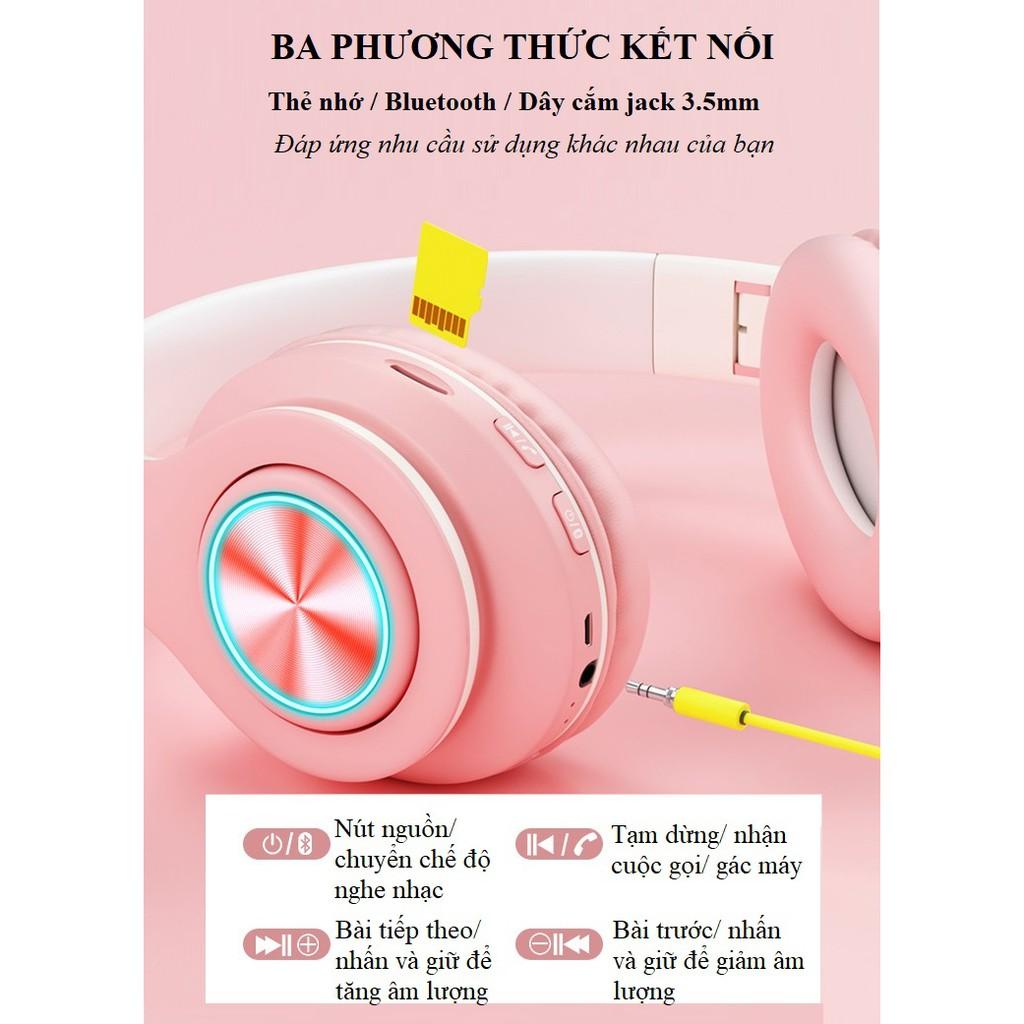 Tai Nghe Chụp Tai ️️ Tai Nghe Bluetooth Âm Thanh Sống Động - Tai Nghe Không Dây Iboom B39 Phong Cách Trẻ Trung