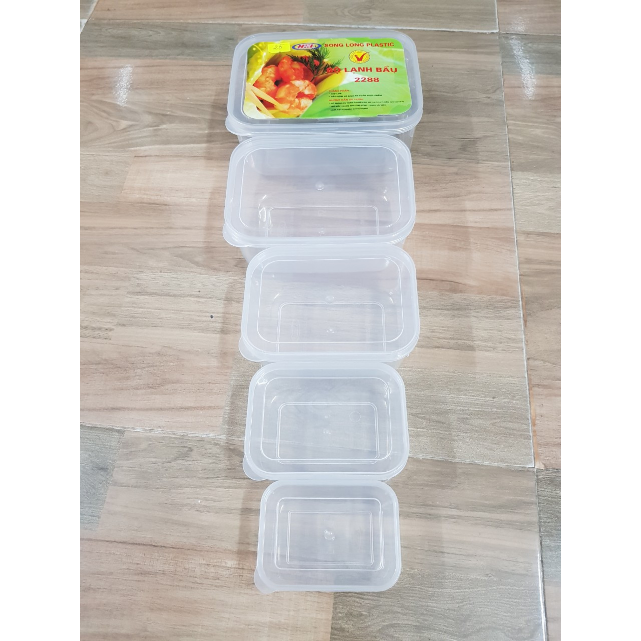 Bộ hộp nhựa đựng thực phẩm