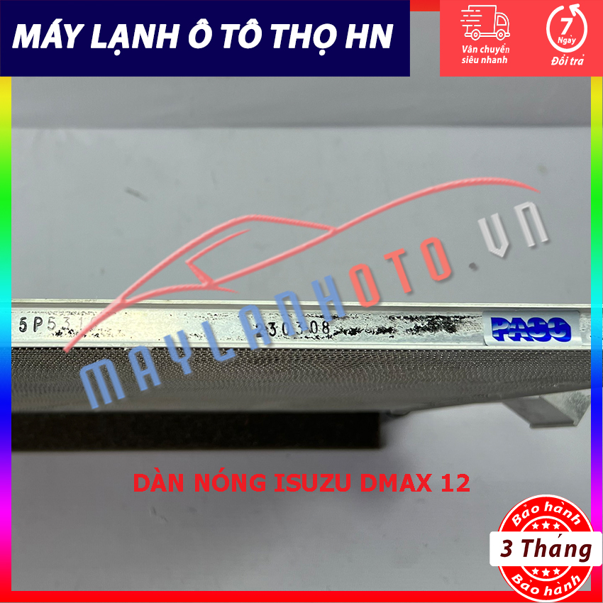 Dàn nóng Isuzu Dmax 2012 Hàng xịn Thái Lan
