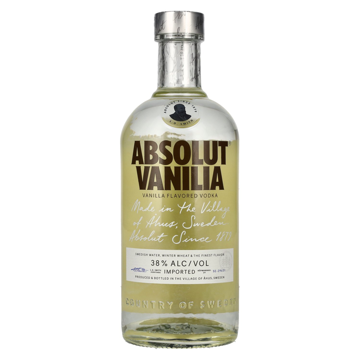 Rượu Vodka Absolut Vị vanilla 700ml 38% - 41% - Không kèm hộp