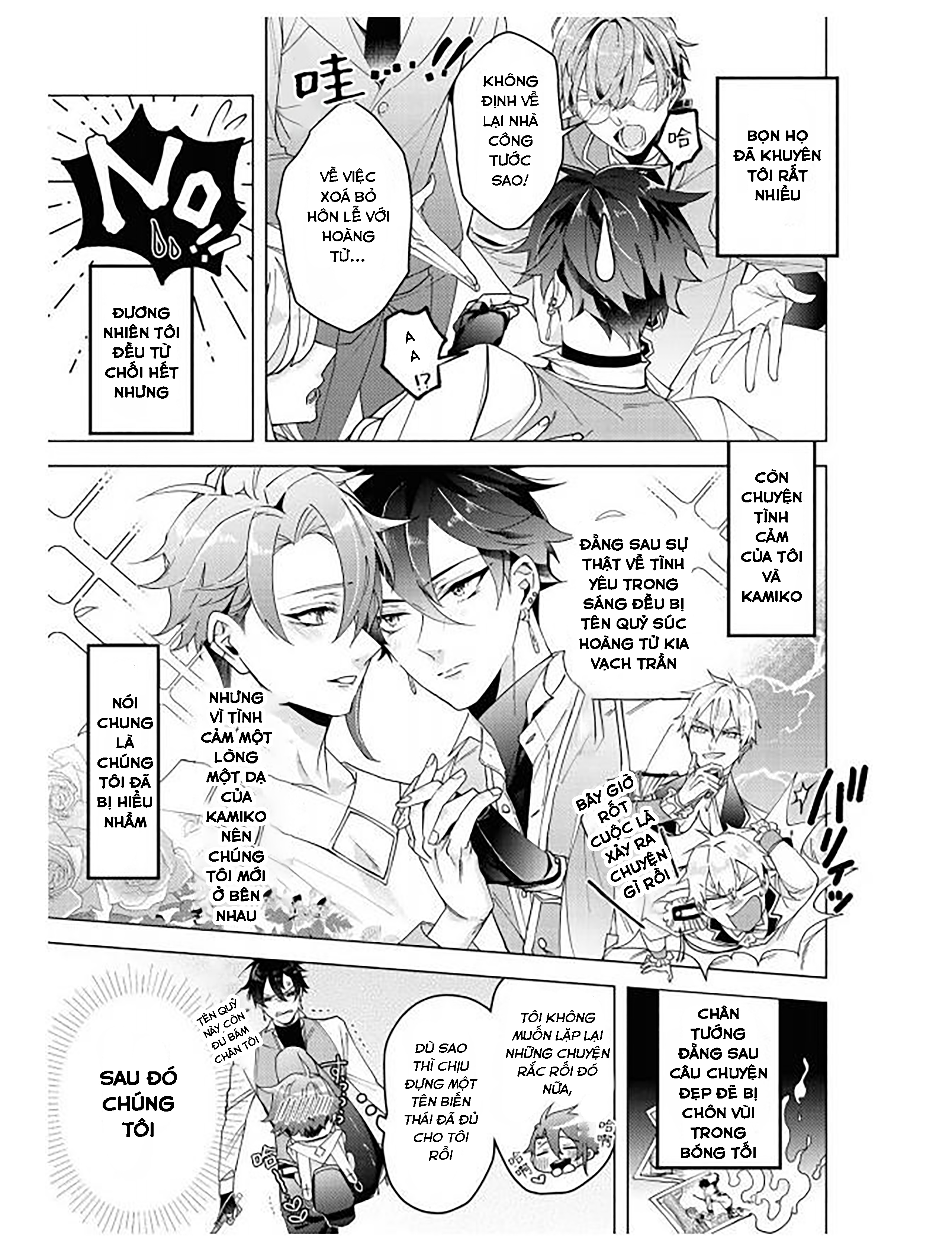 cuộc sống hạnh phúc của tôi sau khi chuyển sinh đến dị dới. - truyện ngắn nhiều phần chapter 8 15