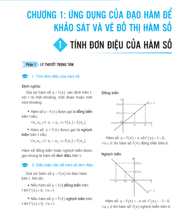 Tính đơn điệu của hàm số