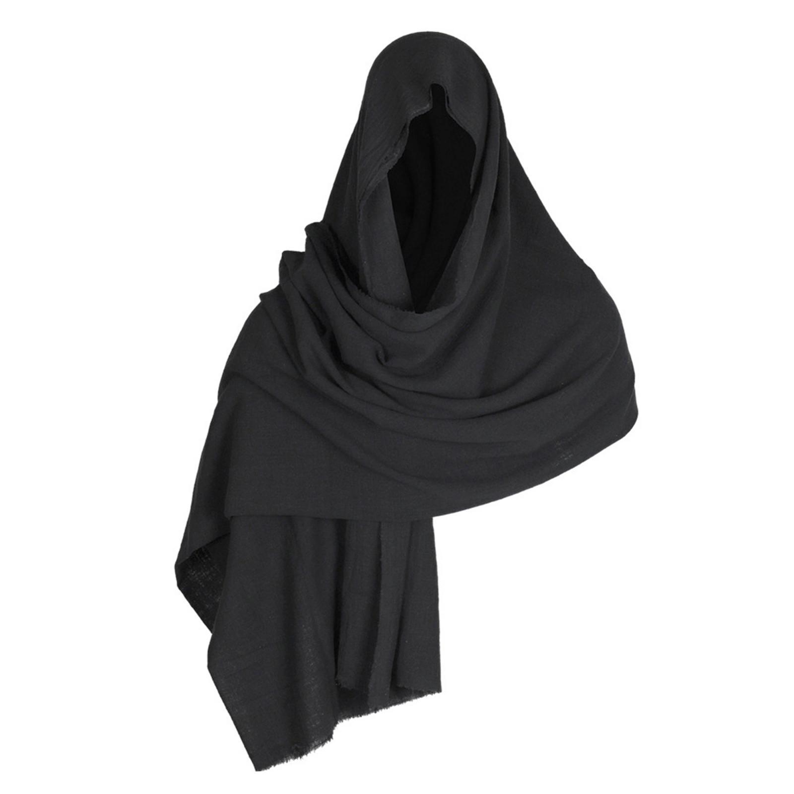 Medieval Hooded Cloak Accessories Gothic for Cosplay Men Carnivals Party Parties