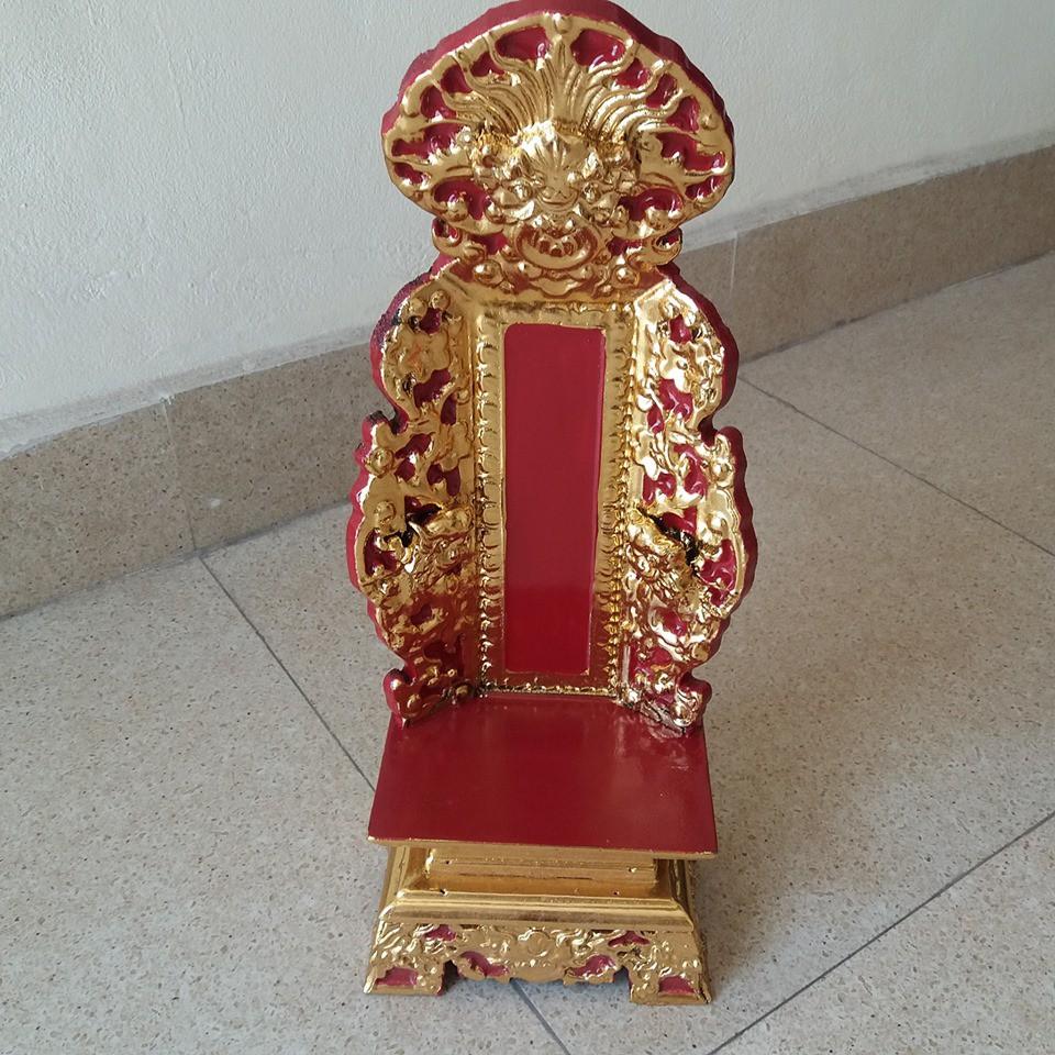 Đồ thờ cúng bài vị gỗ mít sơn son thiếp vàng kích thước cao 50cmx22cmx12cm