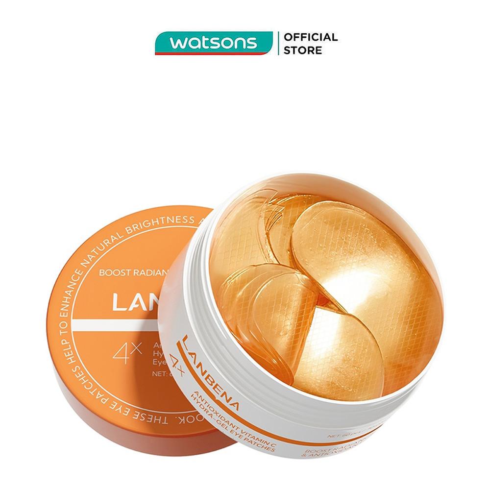 Mặt Nạ Mắt Lanbena Giảm Quầng Thâm Mắt Antioxidant Vitamin C Hydra-Gel Eye Patches 60Pcs