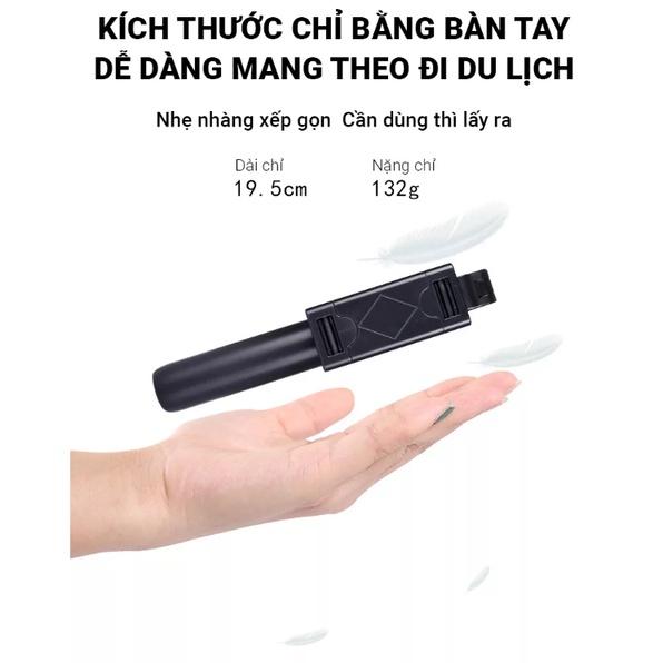 (MIỄN SHIP TOÀN QUỐC) Gậy chụp hình selfie K07 có giá đỡ 3 chân điều chỉnh độ cao, nhỏ gọn, remote bluetooth