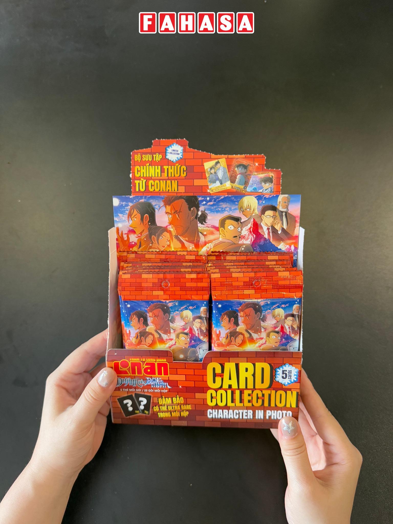 Bộ Thẻ Sưu Tập - Card Collection Thám Tử Lừng Danh Conan Movie 2025 - Dư Ảnh của Độc Nhãn (5 Cards Ngẫu Nhiên/Túi)