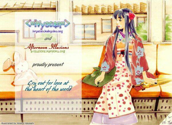 tiếng gọi tình yêu từ giữa lòng thế giới chapter 4 32