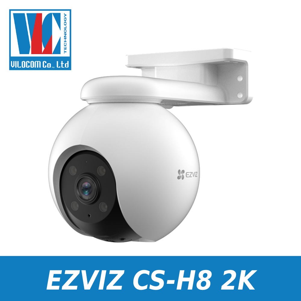 Camera IP WiFi Ngoài Trời EZVIZ H8 2K (2304 × 1296p) - Hàng chính hãng